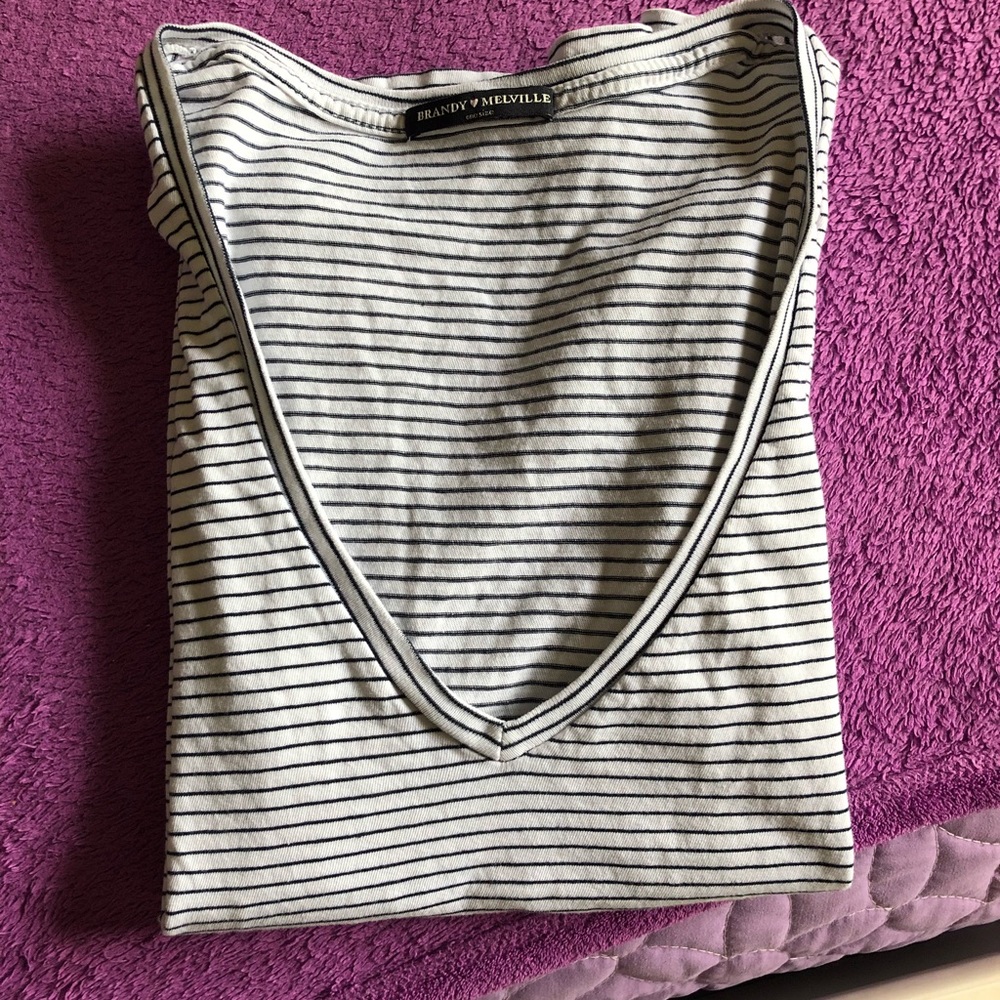 NWOT Brandy Melville striped top